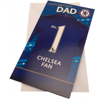 Chelsea życzenia Birthday Card Dad