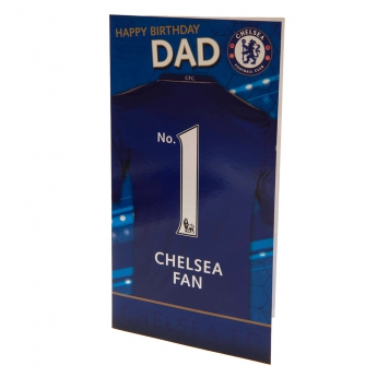 Chelsea życzenia Birthday Card Dad