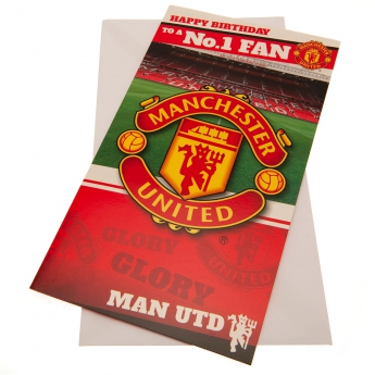 Manchester United życzenia Birthday Card No 1 Fan