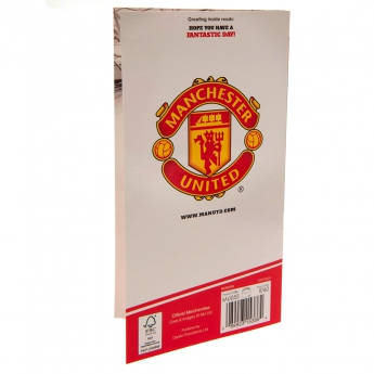 Manchester United życzenia Birthday Card No 1 Fan