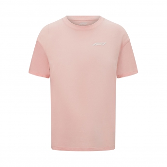 Formuła 1 koszulka męska Pastel Pink F1 Team 2023
