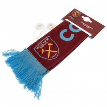 West Ham United miniszalik do samochodu Mini Car Scarf