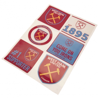 West Ham United naklejki Car Decal Set