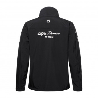 Alfa Romeo Racing kurtka męska Softshell official black F1 Team 2023