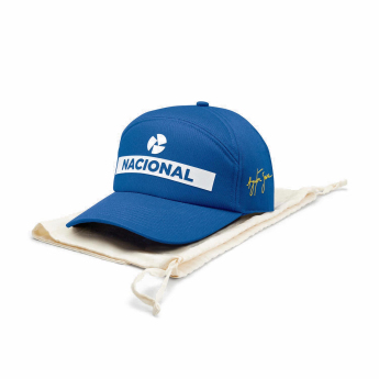 Ayrton Senna czapka baseballówka Original Nacional navy blue 2023