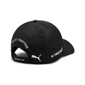 Porsche Motorsport czapka baseballówka TAG Heuer black 2022