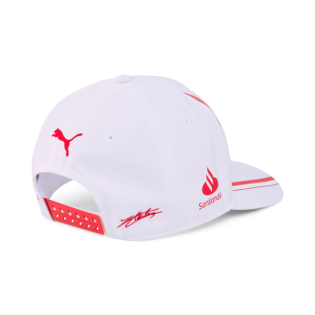 Ferrari czapka baseballówka Charles Leclerc SE White F1 Team 2023