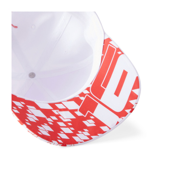 Ferrari czapka baseballówka Charles Leclerc SE White F1 Team 2023