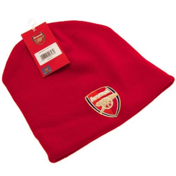 Arsenal czapka zimowa basic red