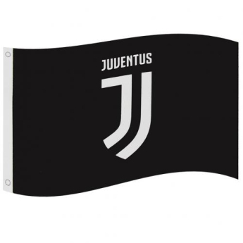 Juventus flaga crest black