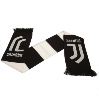 Juventus szalik zimowy black and white
