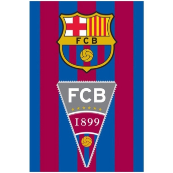 Barcelona ręcznik do twarzy logo