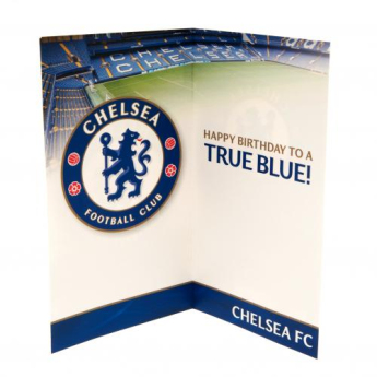 Chelsea życzenia urodzinowe blue card