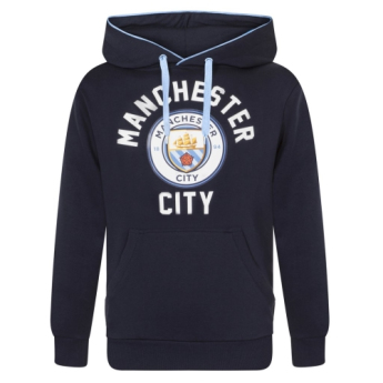 Manchester City męska bluza z kapturem SLab Graphic navy