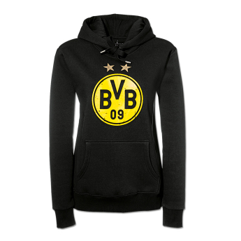 Borusia Dortmund męska bluza z kapturem Logo black