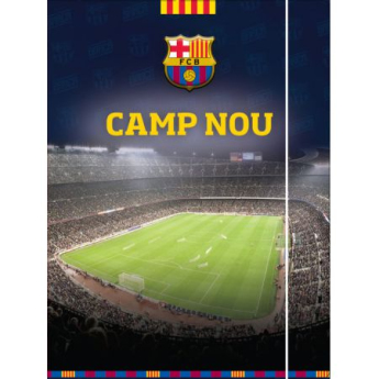 Barcelona okładki na zeszyty Euco stadium A4