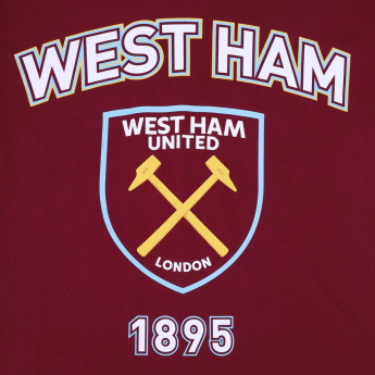 West Ham United piżama męska claret