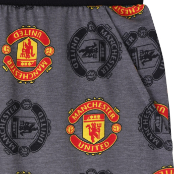 Manchester United męskie spodnie od dresu grey