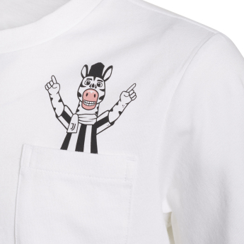 Juventus koszulka dziecięca zebra white
