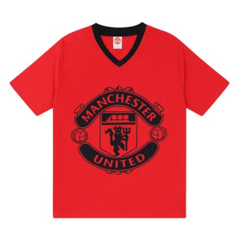 Manchester United piżama męska SLab crest black