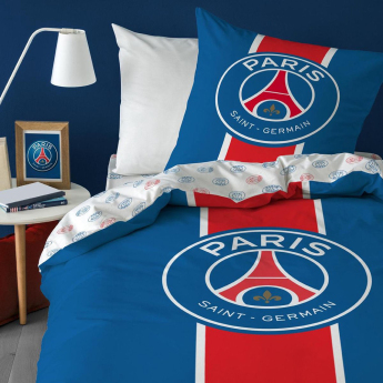 Paris Saint Germain pościel na jedno łóżko logo
