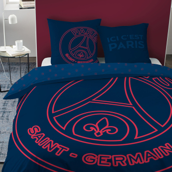 Paris Saint Germain pościel na podwójne łóżko neored