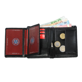 Bayern Monachium skórzany portfel pin