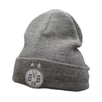 Borusia Dortmund czapka zimowa knitted grey
