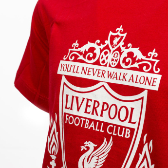 Liverpool koszulka dziecięca No9 crest red