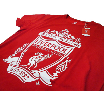 Liverpool koszulka dziecięca No9 crest red