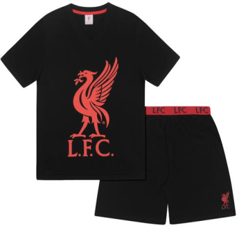 Liverpool piżama męska short black