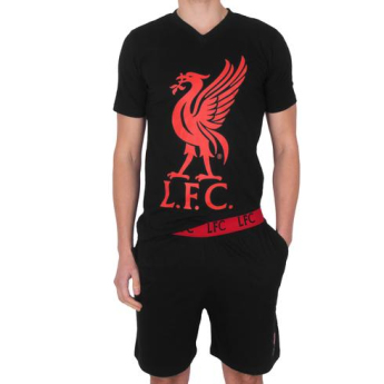 Liverpool piżama męska short black