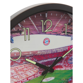 Bayern Monachium zegar ścienny allianz arena