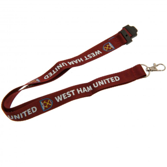West Ham United smycz lanyard
