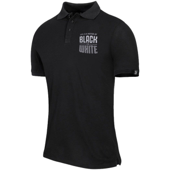 Juventus męska koszulka polo blackwhite