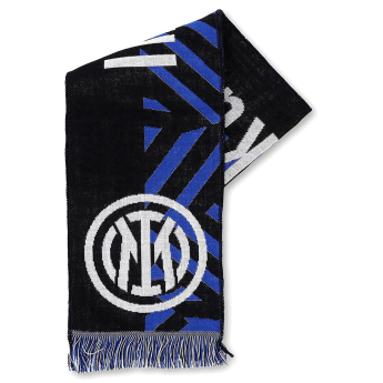 Inter Milan szalik zimowy im black blue