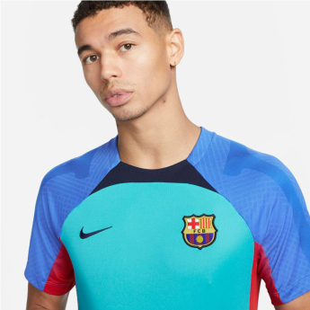 Barcelona piłkarska koszulka meczowa Strike aqua