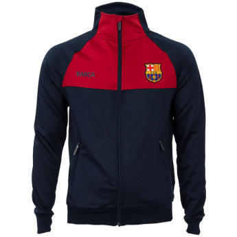 Barcelona męski dres piłkarski suit navy