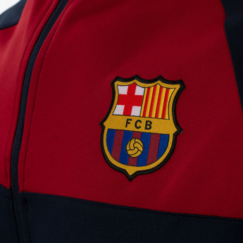 Barcelona męski dres piłkarski suit navy