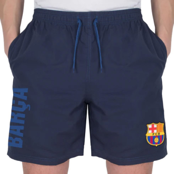 Barcelona szorty piłkarskie Shorts navy