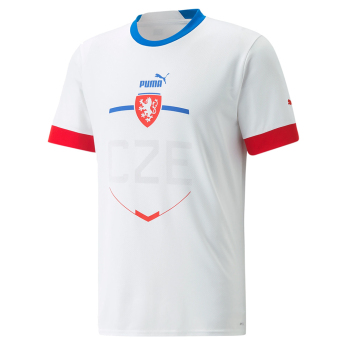 Reprezentacja piłki nożnej piłkarska koszulka meczowa Czech Republic 22/23 away