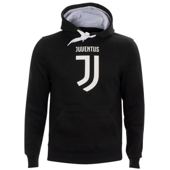 Juventus dziecięca bluza z kapturem No10 Logo black