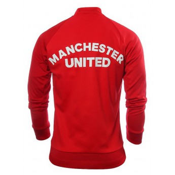 Manchester United czerwona męska kurtka anthem red