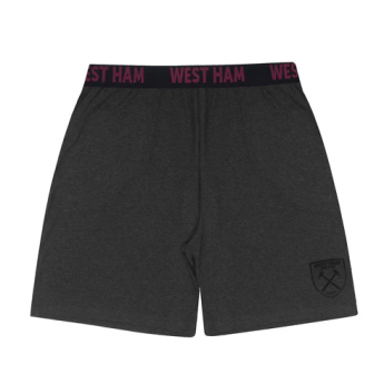 West Ham United piżama męska Short grey