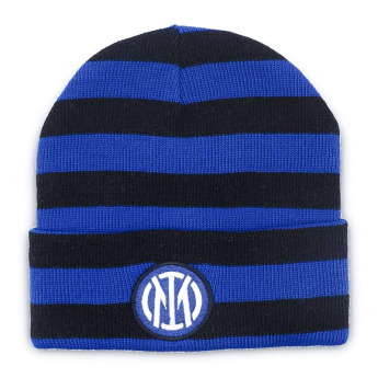 Inter Milan czapka zimowa stripe