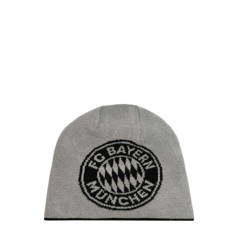 Bayern Monachium czapka zimowa dziecięca Reverse grey