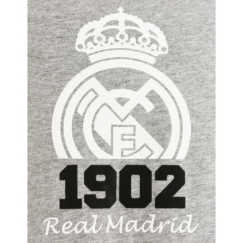 Real Madryt koszulka męska Crest grey