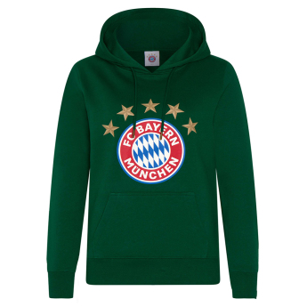 Bayern Monachium męska bluza z kapturem Logo green