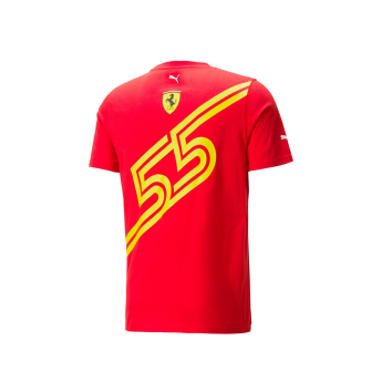 Ferrari koszulka męska Carlos Sainz SE red F1 Team 2023