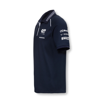 AlphaTauri męska koszulka polo official navy F1 Team 2023